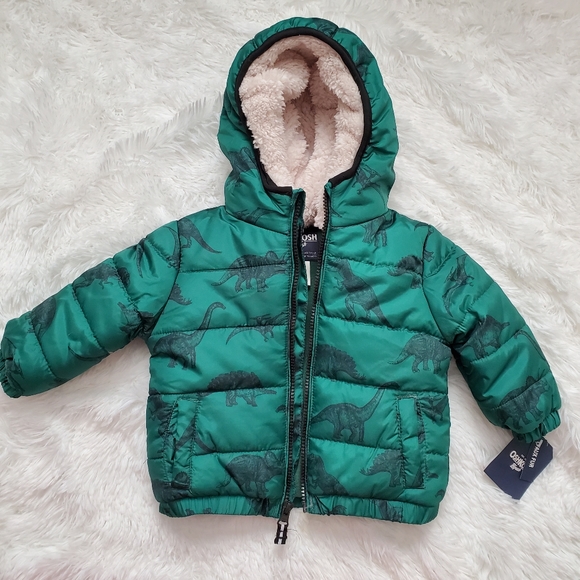 Osh Kosh Boys Toddler Little Man Puffer Jacket